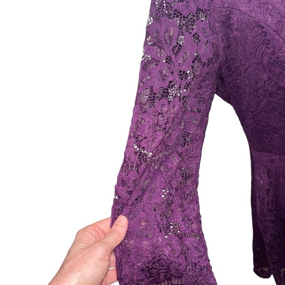 Xtraordinary Women's Size 16 / Junior 15 Lace Mini Dress Festive Night Out - Picture 4 of 8